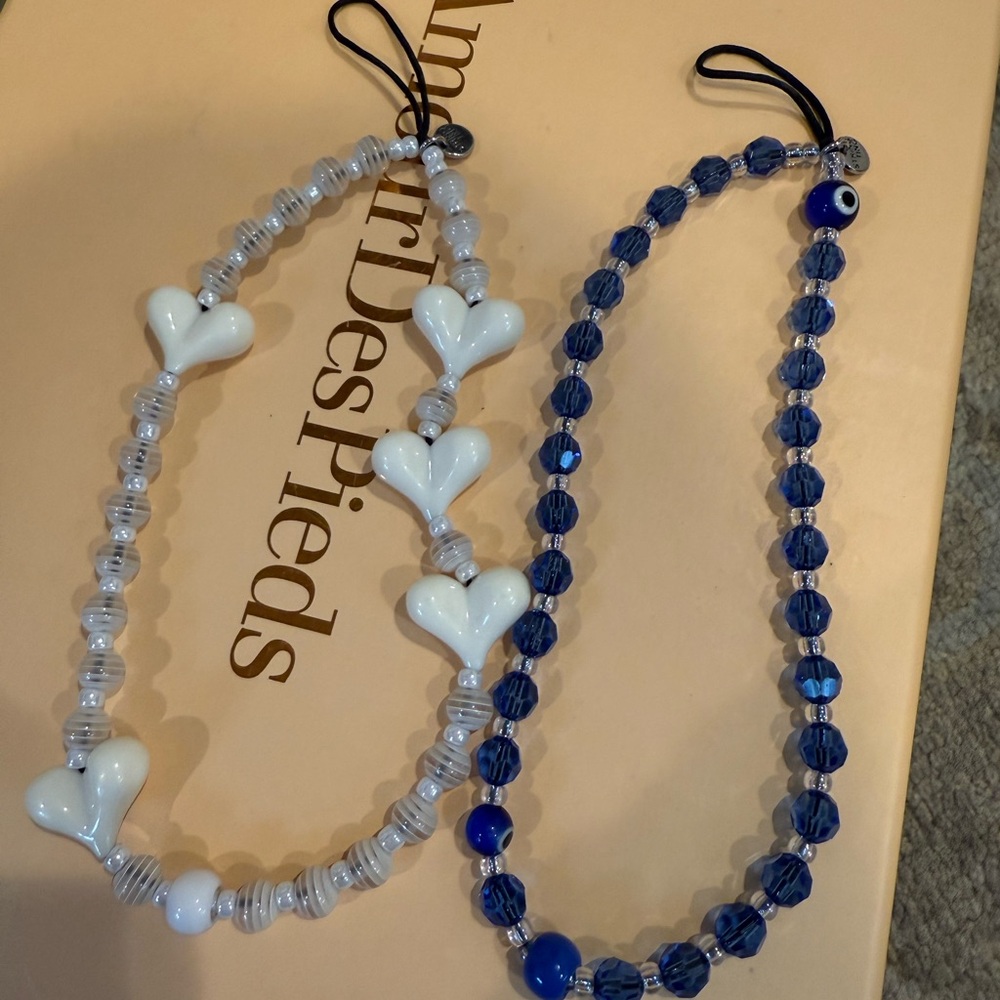 White and Blue Phone Cases